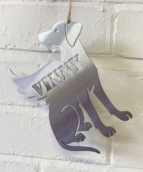 Vizsla With Wings - Steel Sculpture